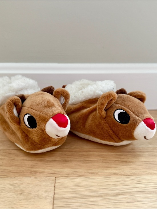 Rudolph The Red Nosed Reindeer Other - Rudolph the Red Nose Reindeer slipper size 12-24 months